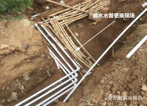 青島李村檢測入戶水管漏水