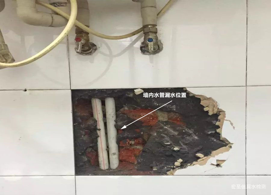 青島李滄區墻內水管漏水檢測